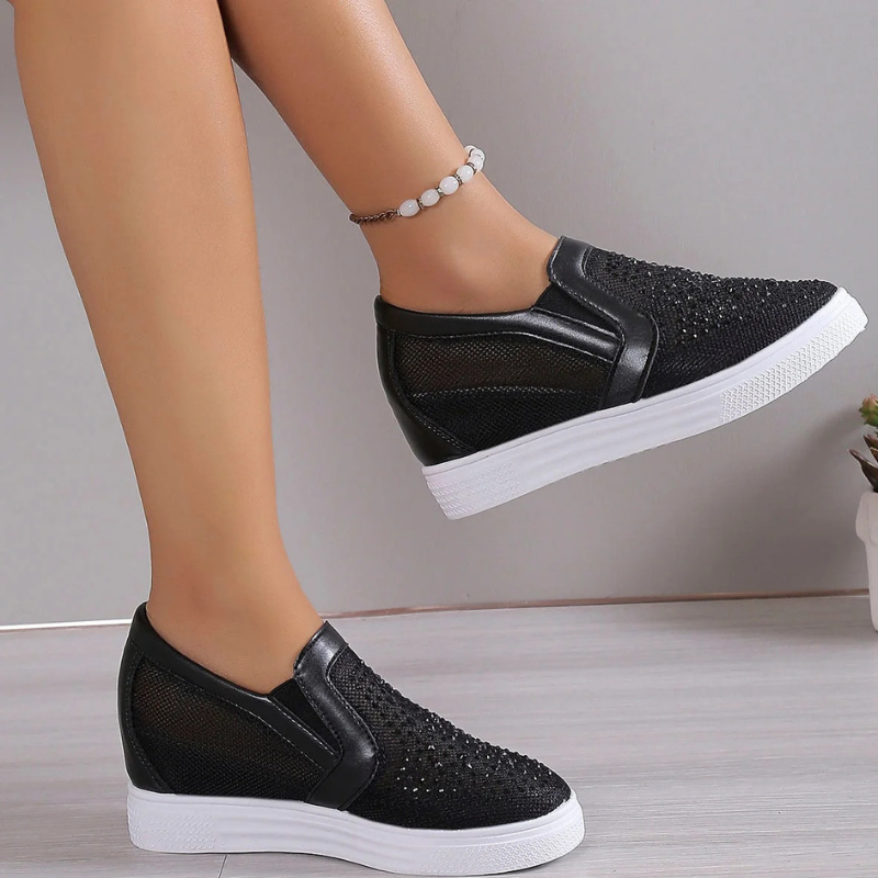 Nadja™ | Fashionable Crystal Sneakers for Women