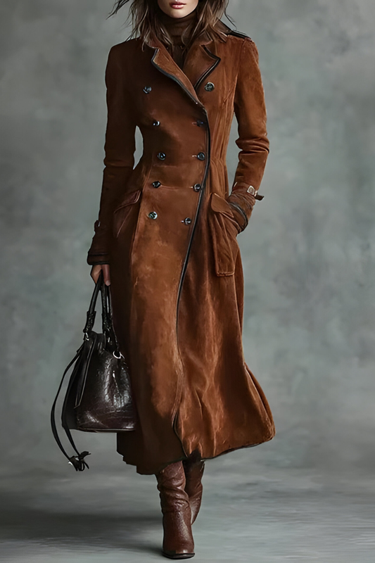 Mara™ | Stylish Fitted Long Coat