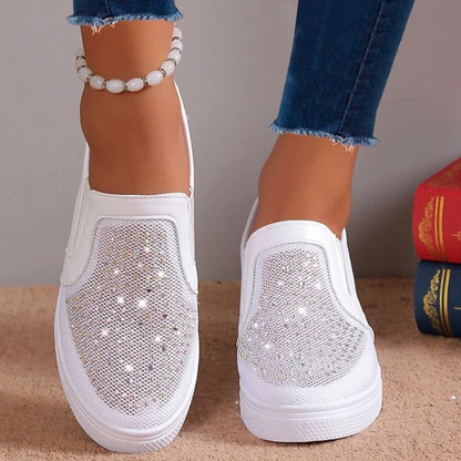 Nadja™ | Fashionable Crystal Sneakers for Women