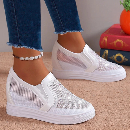 Nadja™ | Fashionable Crystal Sneakers for Women