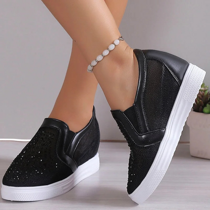 Nadja™ | Fashionable Crystal Sneakers for Women