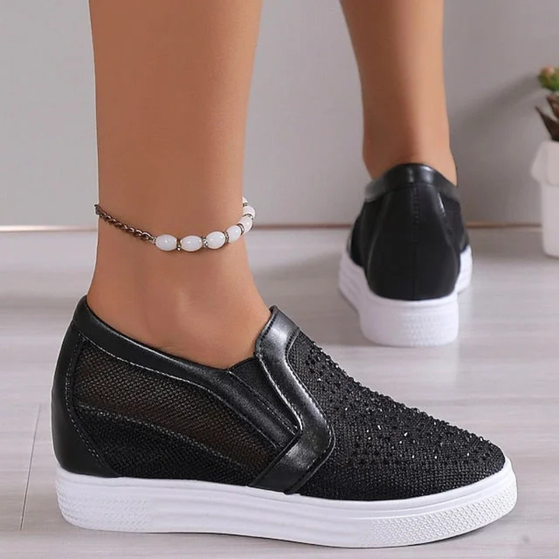 Nadja™ | Fashionable Crystal Sneakers for Women
