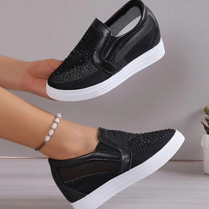 Nadja™ | Fashionable Crystal Sneakers for Women