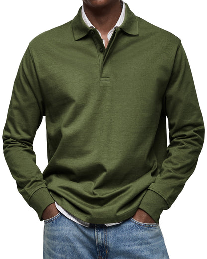MARCONELLI | LUXURY LONG-SLEEVED POLO