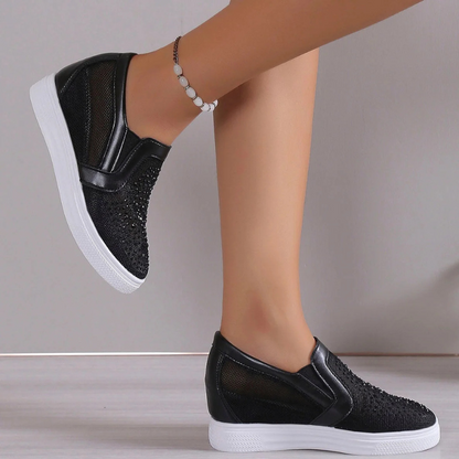 Nadja™ | Fashionable Crystal Sneakers for Women