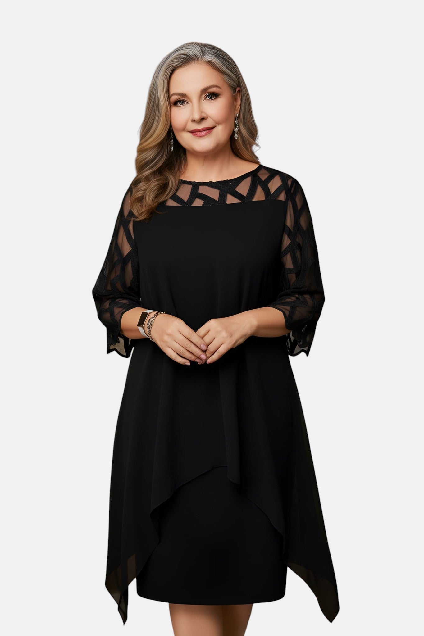Elara™ | Elegant Comfortable Midi Dress