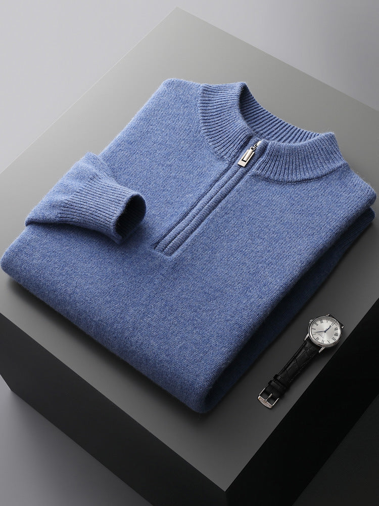 Michael™ Cashmere Half-Zip Sweater