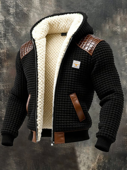 Thomas – Lined Jacket With Hood And Zipper