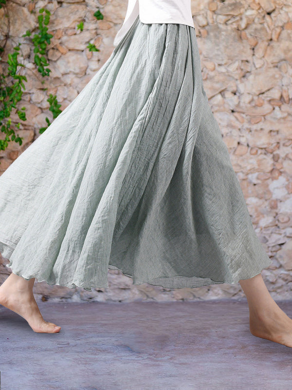 Shiny pearl skirt - Effortless movement