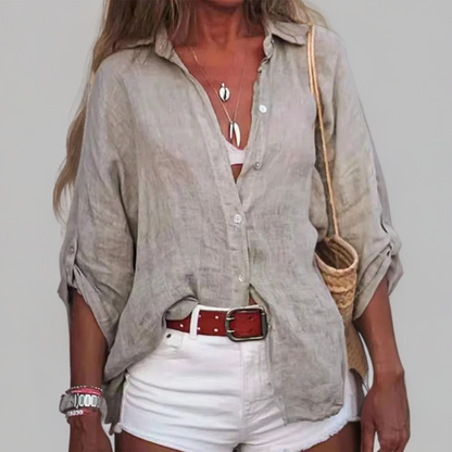 Alita┃Casual solid color top