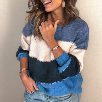 Lianni | Cozy, luxurious striped sweater