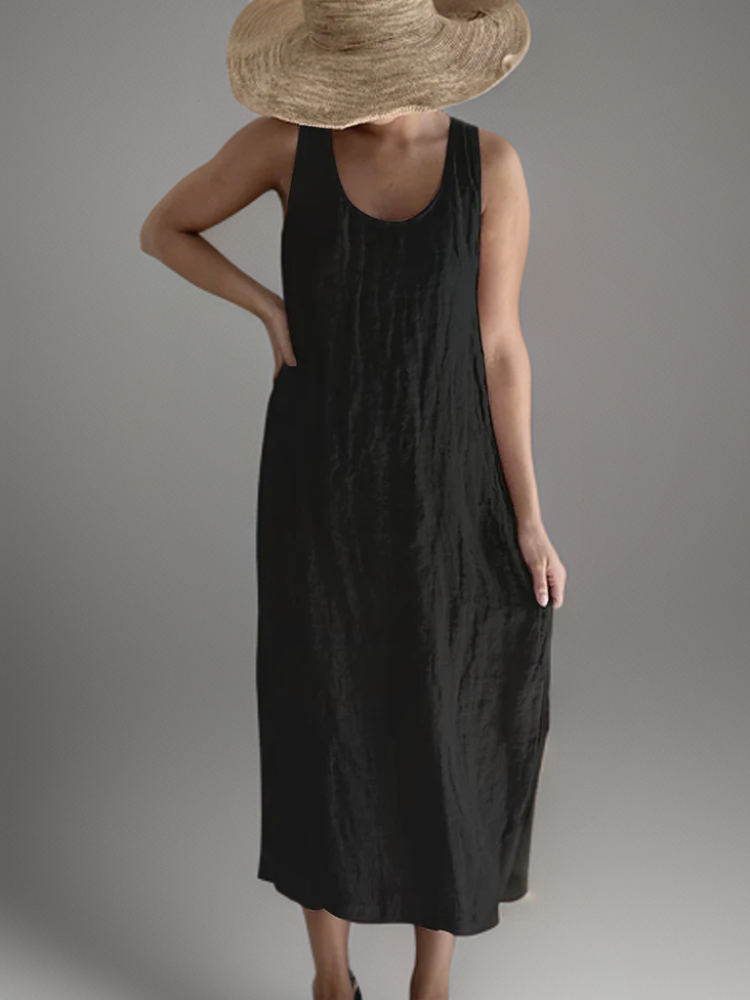 Daniella | Elegant sleeveless maxi dress